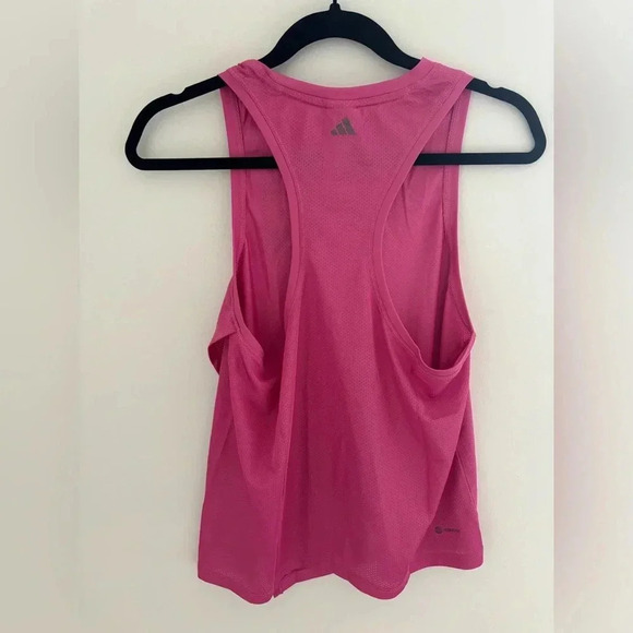 Adidas AeroReady Training Top in Pink NWT - Picture 4 of 5